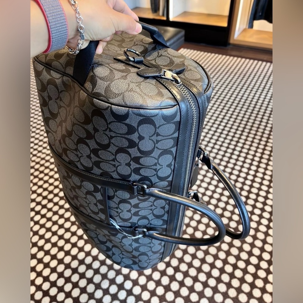 NWT！COACH VENTURER BAG IN SIGNATURE CANVAS (COACH C5305) fast shipping - Picture 10 of 15